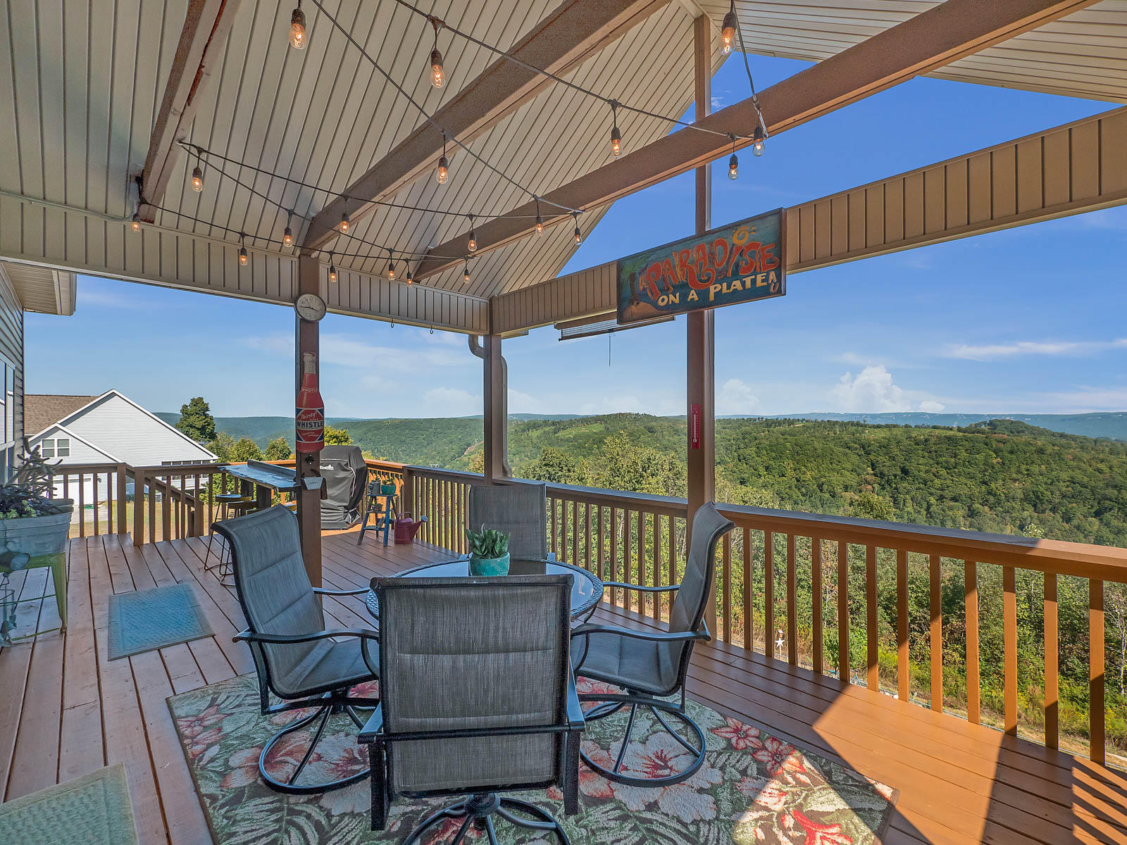 292 South Deer Run Road Trenton, GA 30752 - Photo 3 of 36 Amazing Views from the covered deck