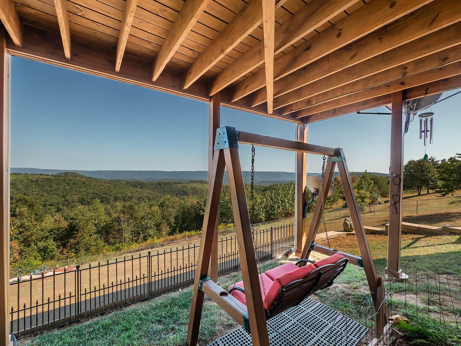 292 South Deer Run Road Trenton, GA 30752 - Photo 5 of 36 Views from the Built-in swing