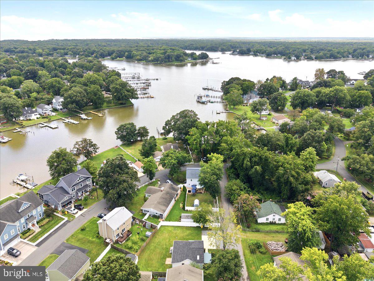 4911 Magnolia Ridge Road Shady Side, MD 20764 - Photo 40 of 41 Aerial with Water