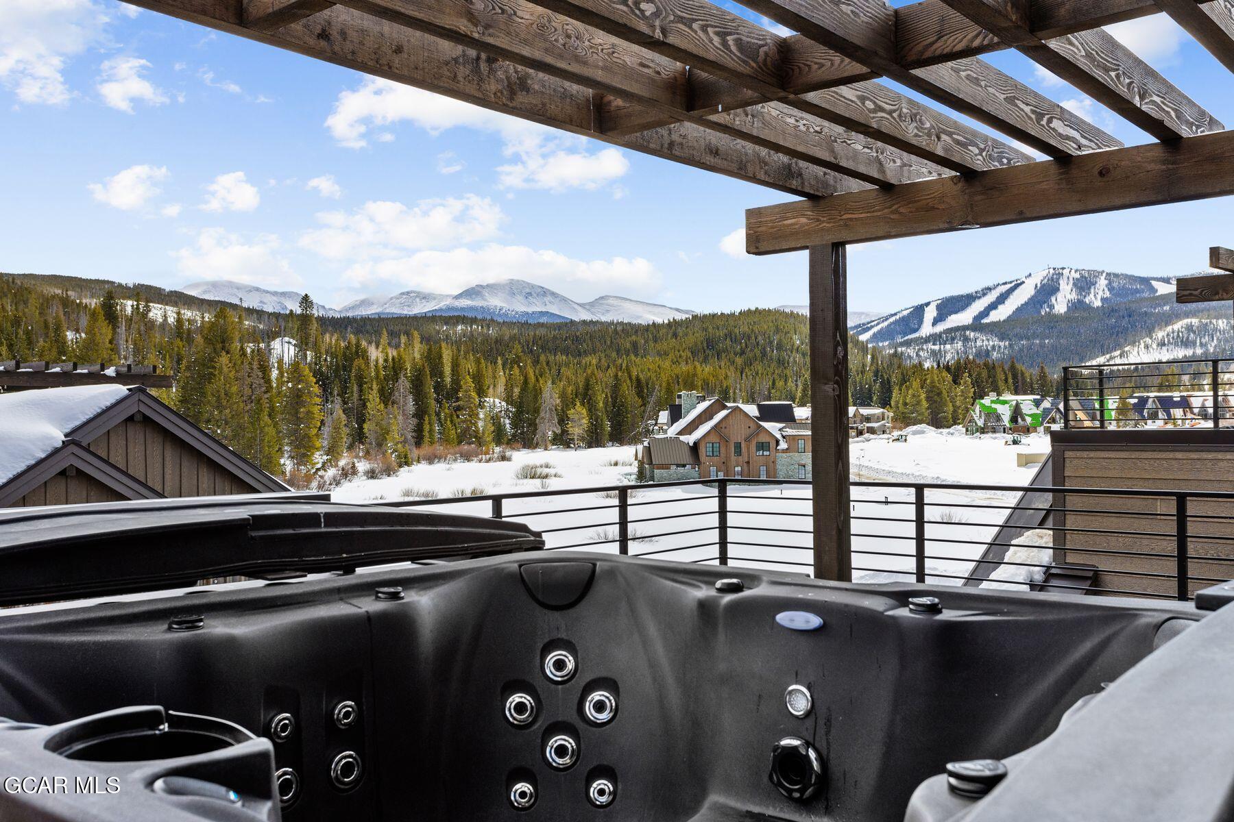 54 Ski Idlewild Road Winter Park, CO 80482 - Photo 31 of 46 Rooftop Deck With Divide & Resort Views
