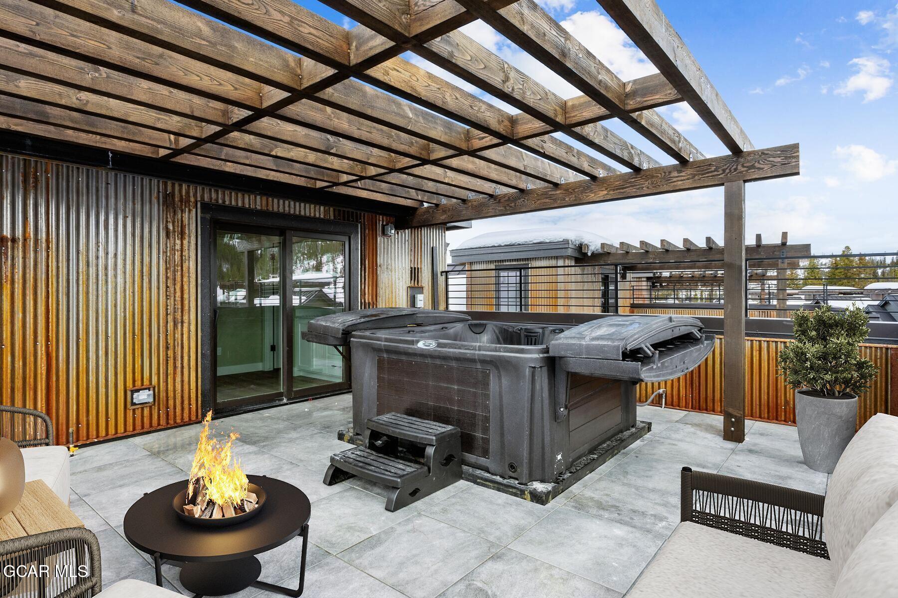 54 Ski Idlewild Road Winter Park, CO 80482 - Photo 33 of 46 Rooftop Deck With Divide & Resort Views