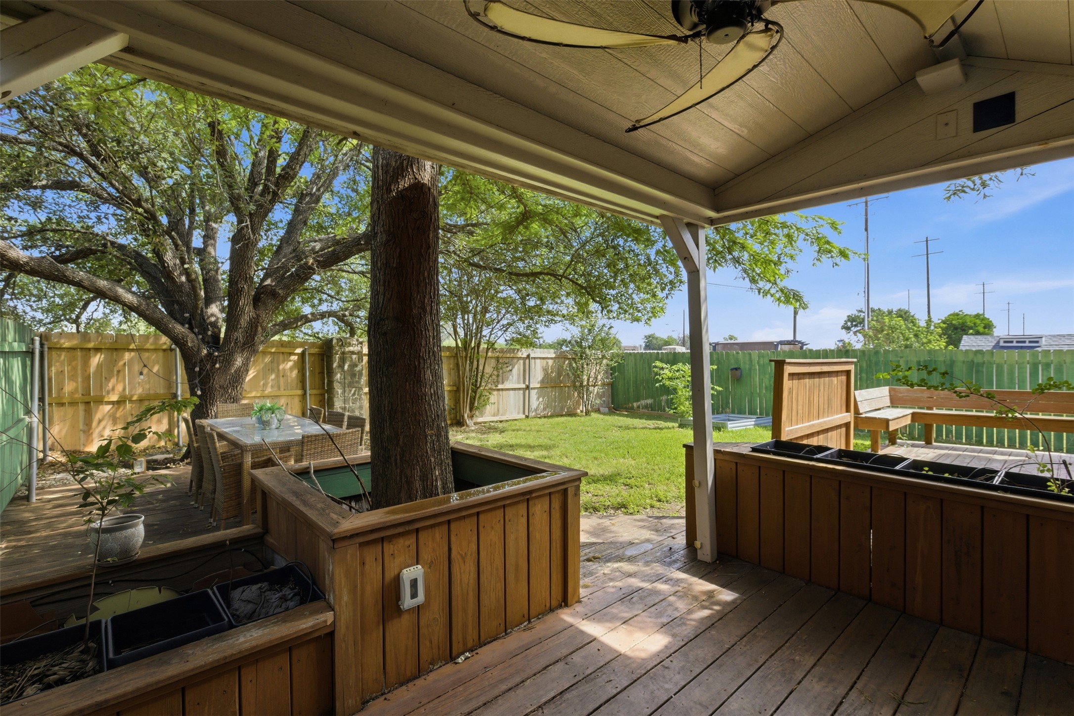112 Prairie Springs Loop Georgetown, TX 78626 - Photo 17 of 23 a view of outdoor space with deck