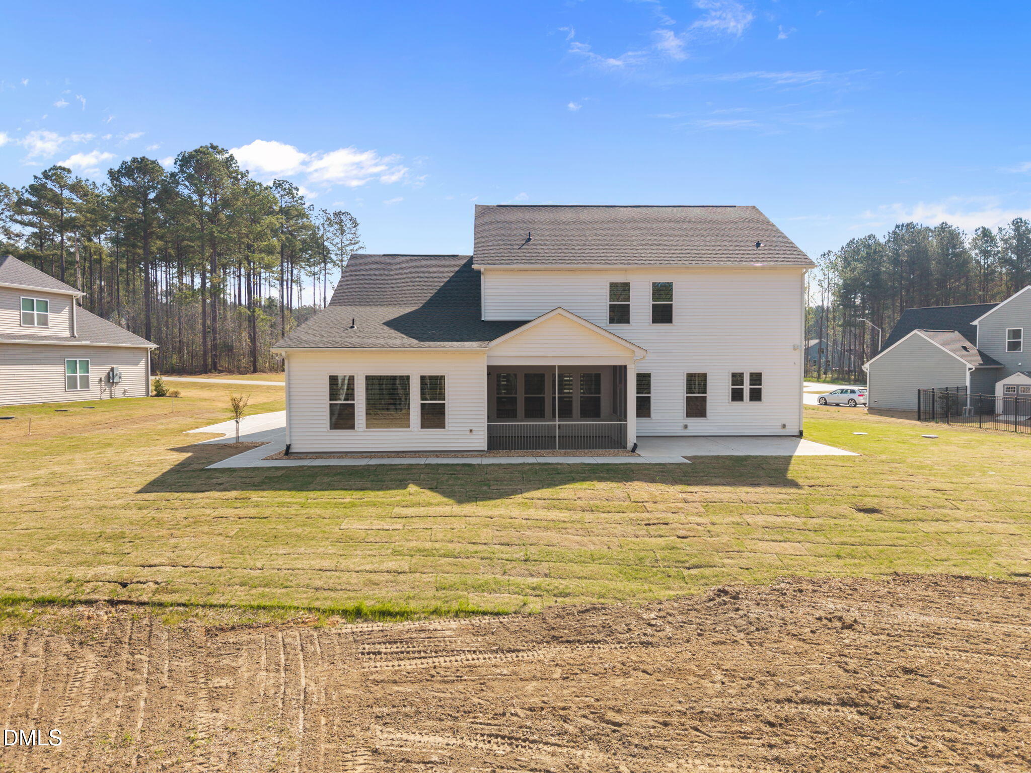 188 Flight Pattern Way Garner, NC 27529 - Photo 8 of 41 a front view of a house with swimming pool
