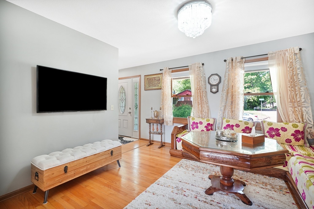 5 Flower Street Springfield, MA 01118 - Photo 15 of 42 a living room with furniture and a flat screen tv