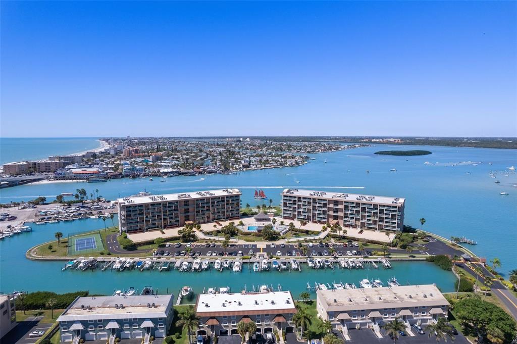 1 Key Capri, Unit 502E Treasure Island, FL 33706 - Photo 2 of 51 an aerial view of a city