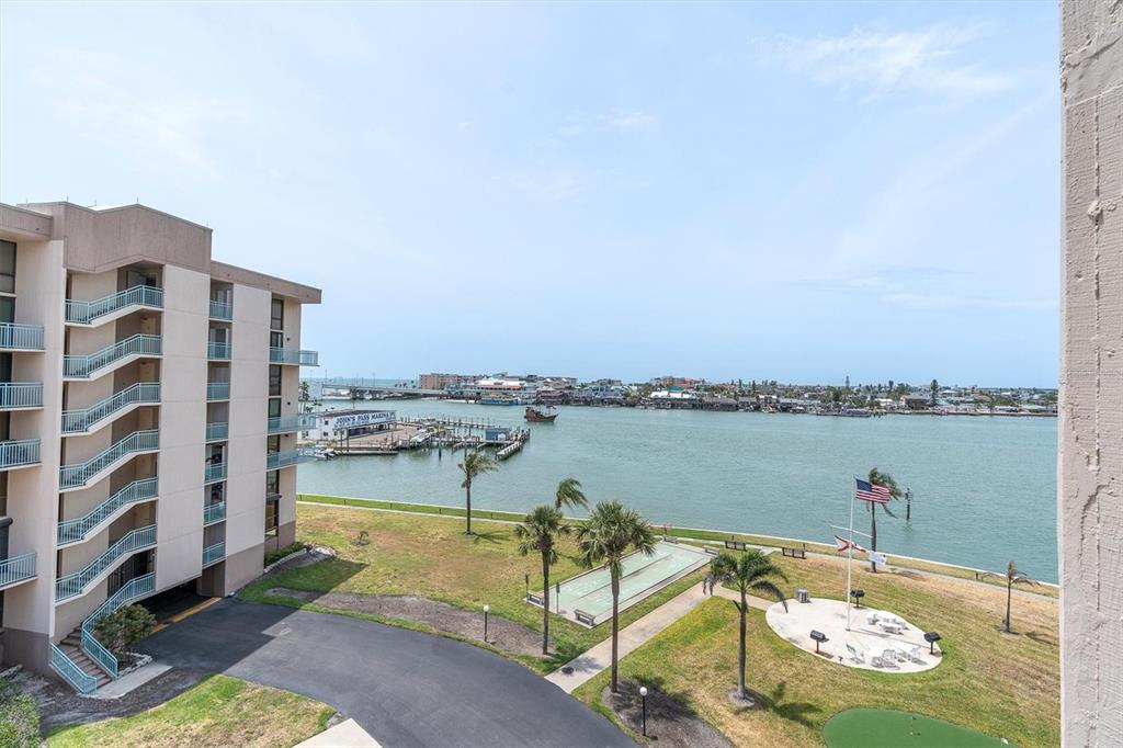 1 Key Capri, Unit 502E Treasure Island, FL 33706 - Photo 51 of 51 a view of a lake with a terrace