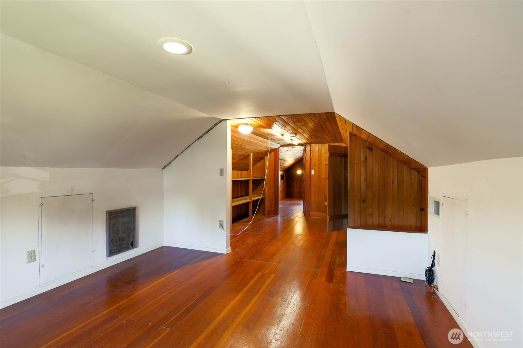1320 4th Street Cosmopolis, WA 98537 - Photo 29 of 40 a view of entryway with stairs and wooden floor