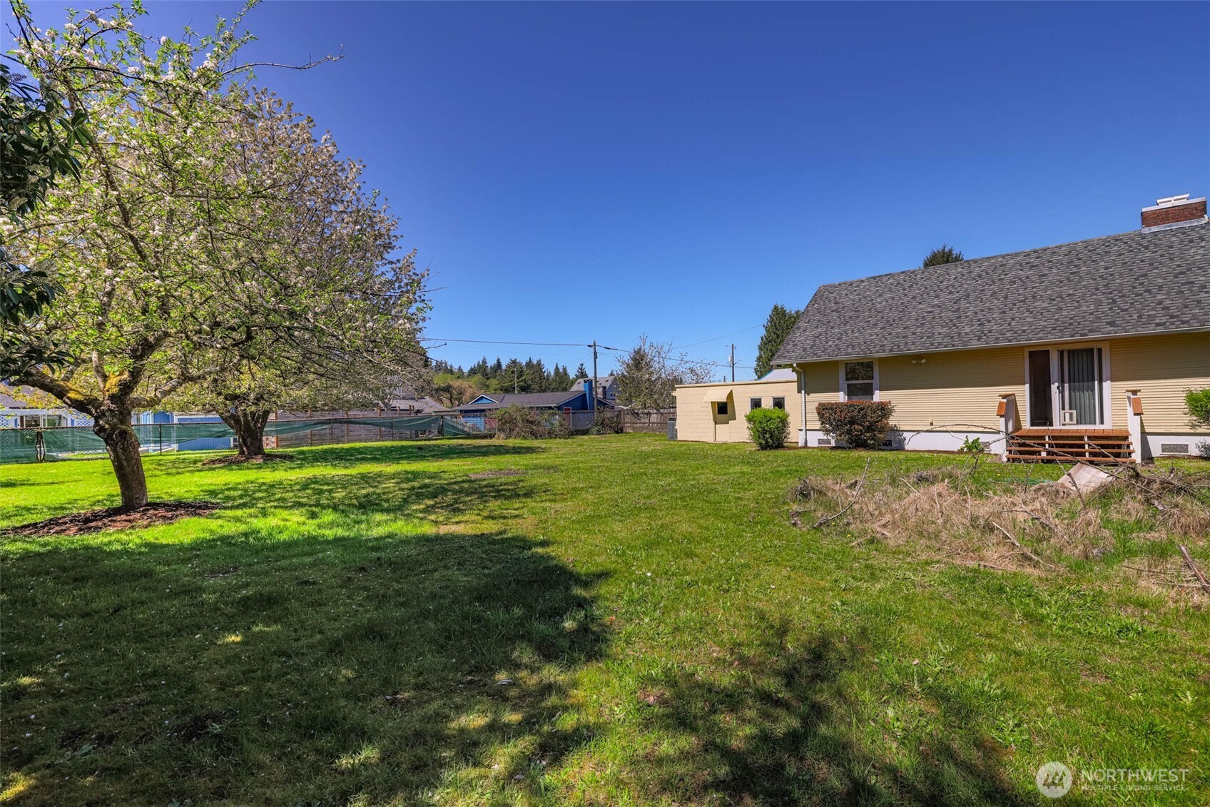 1320 4th Street Cosmopolis, WA 98537 - Photo 35 of 40 a front view of house with yard and trees