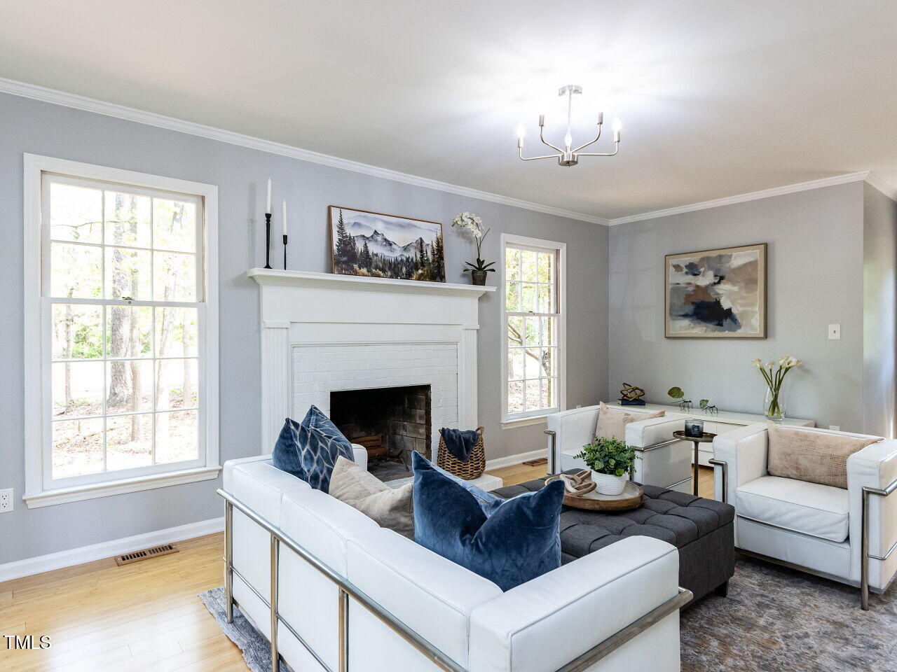 301 Trappers Sack Road Cary, NC 27513 - Photo 5 of 26 Living room back view