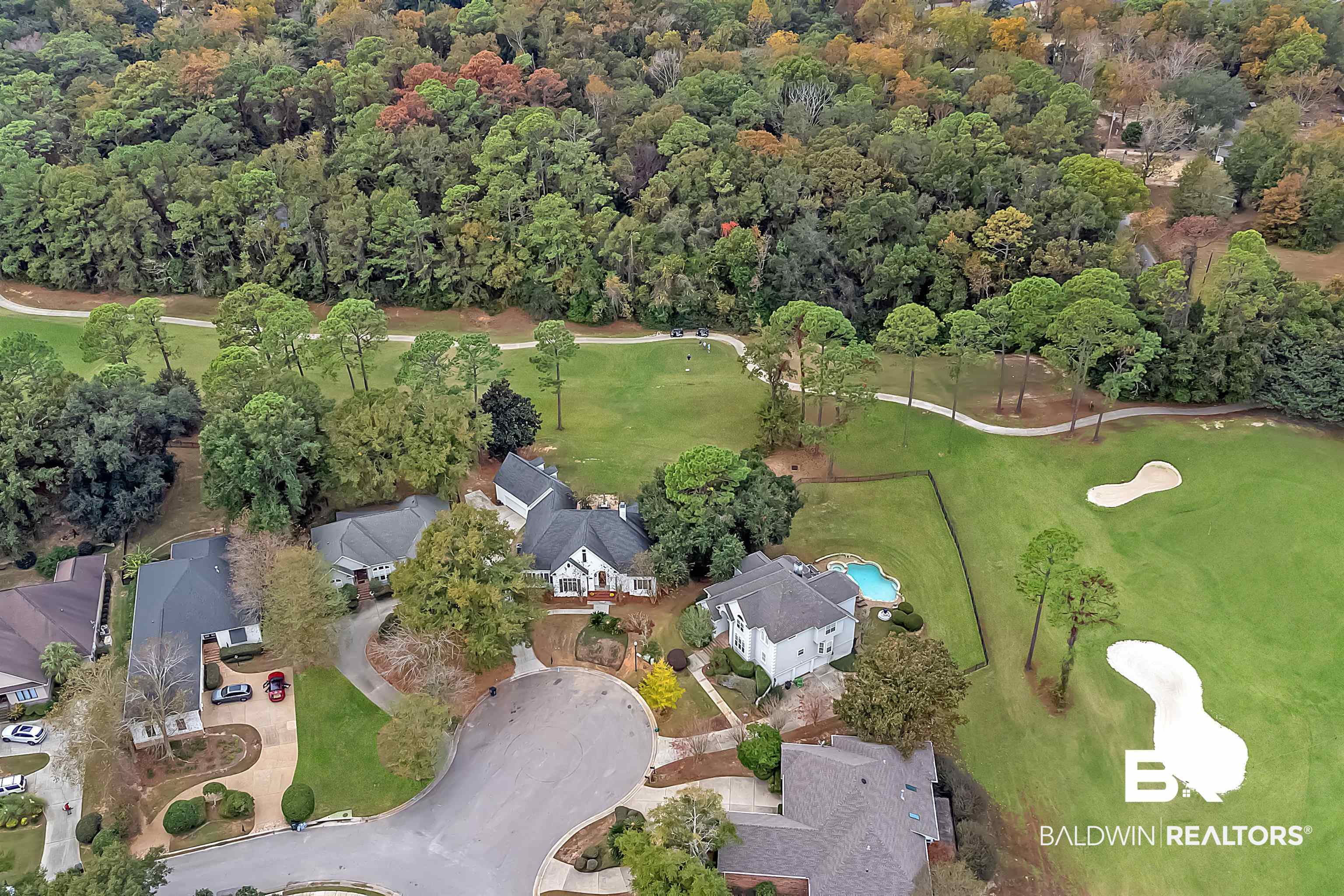121 Sandy Shoal Loop Fairhope, AL 36532 - Photo 5 of 49 Aerial View