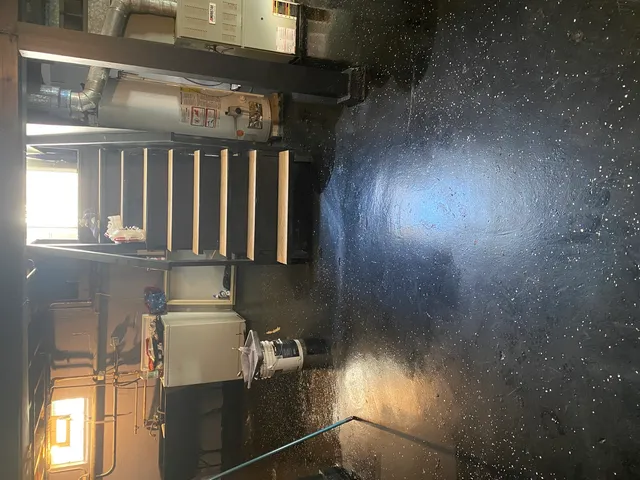 a room with a window