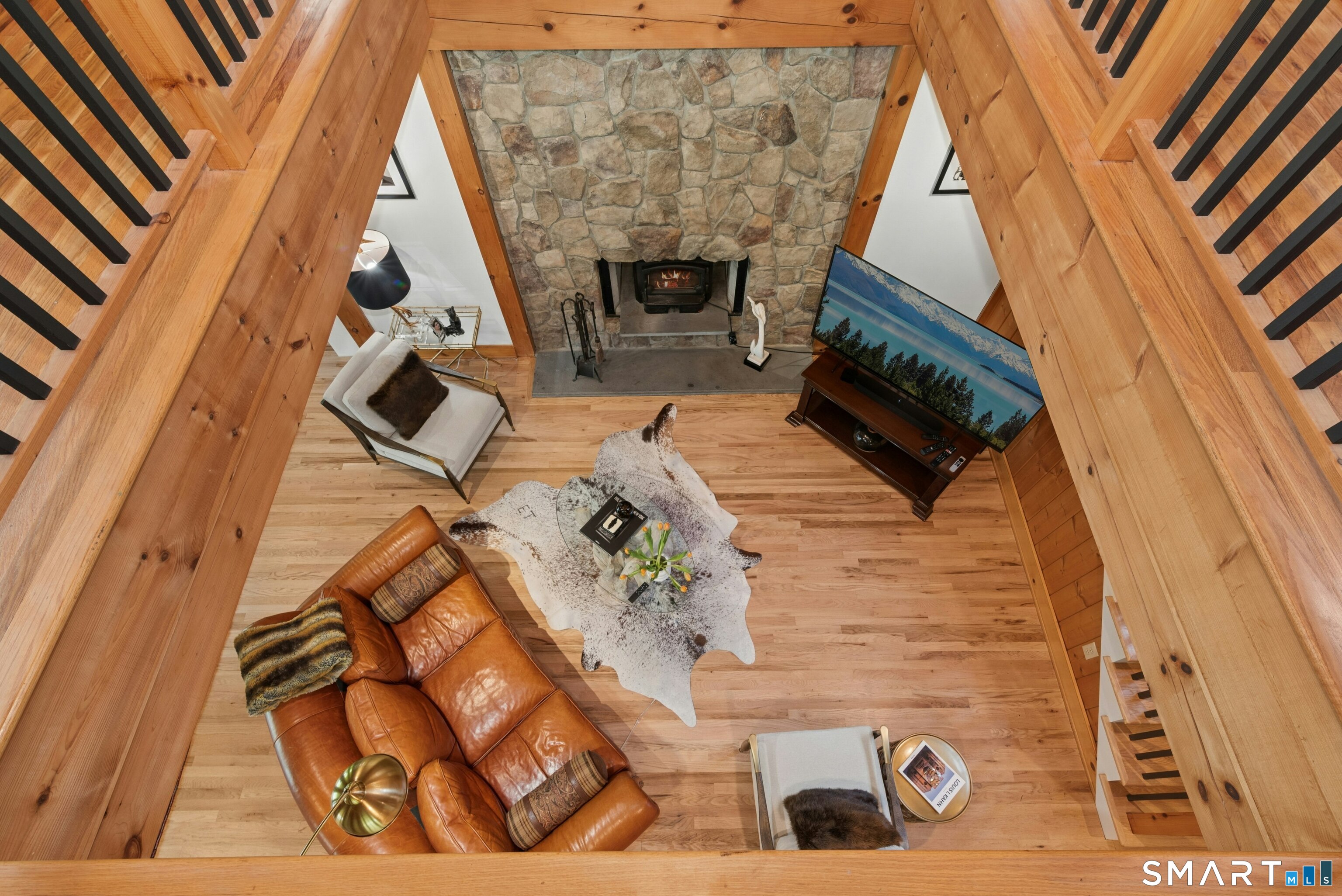 15 Silversmith Lane Redding, CT 06896 - Photo 19 of 36 View from interior balconies on second level.