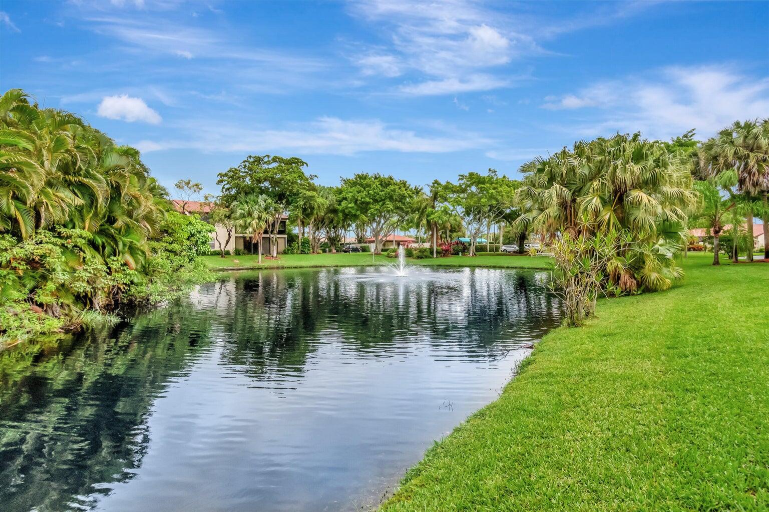 21691 Tall Palm Circle, Unit 3B Boca Raton, FL 33433 - Photo 63 of 66 Lake 2