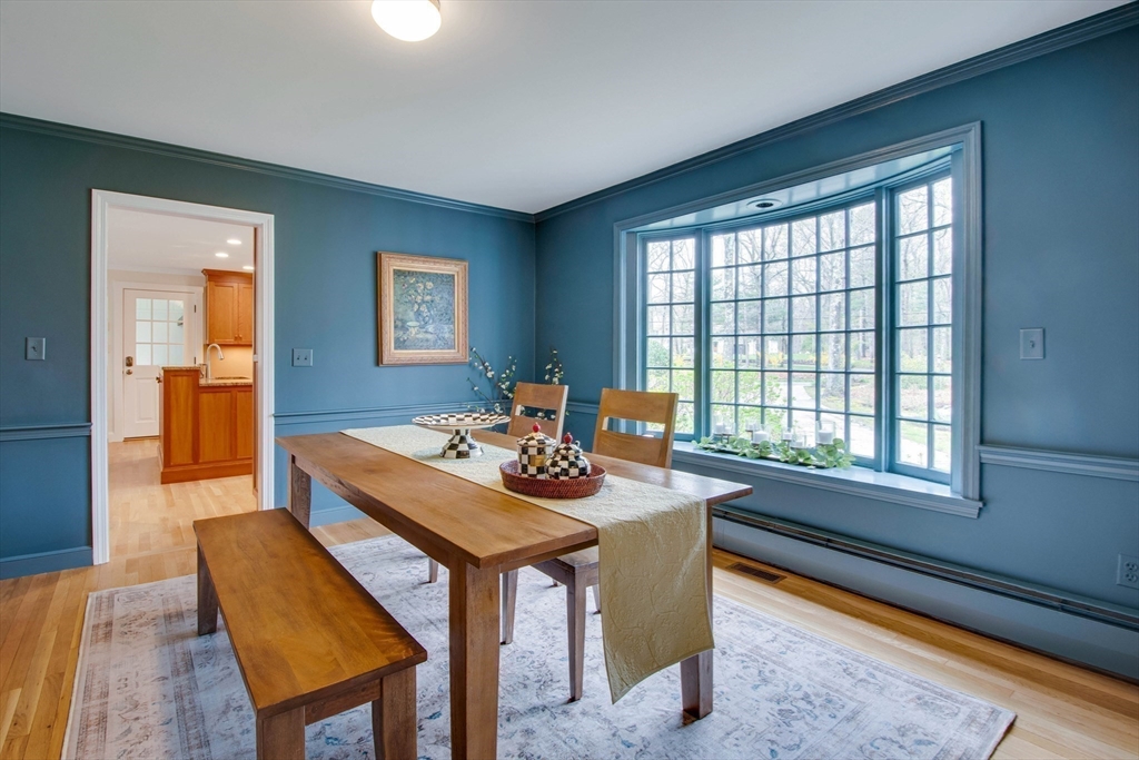 48 Miller Hill Road Dover, MA 02030 - Photo 7 of 26 a view of a dining room with furniture and window