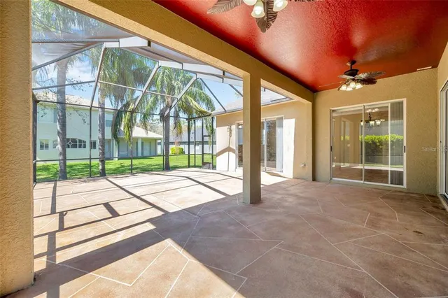 a building exterior with glass windows and door