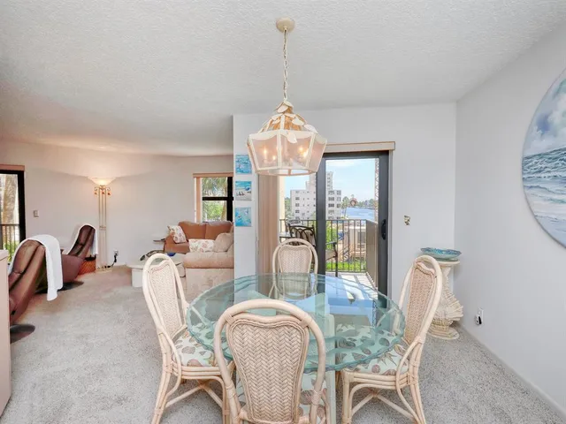 a view of a porch with furniture