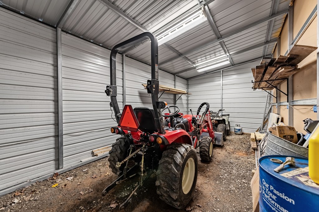 134 Ebenezer Road Ellijay, GA 30536 - Photo 67 of 85 Large metal garage with electricity