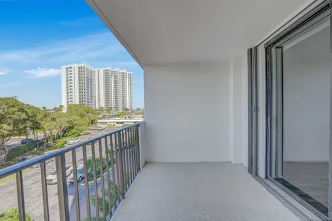 a view of balcony and stairs