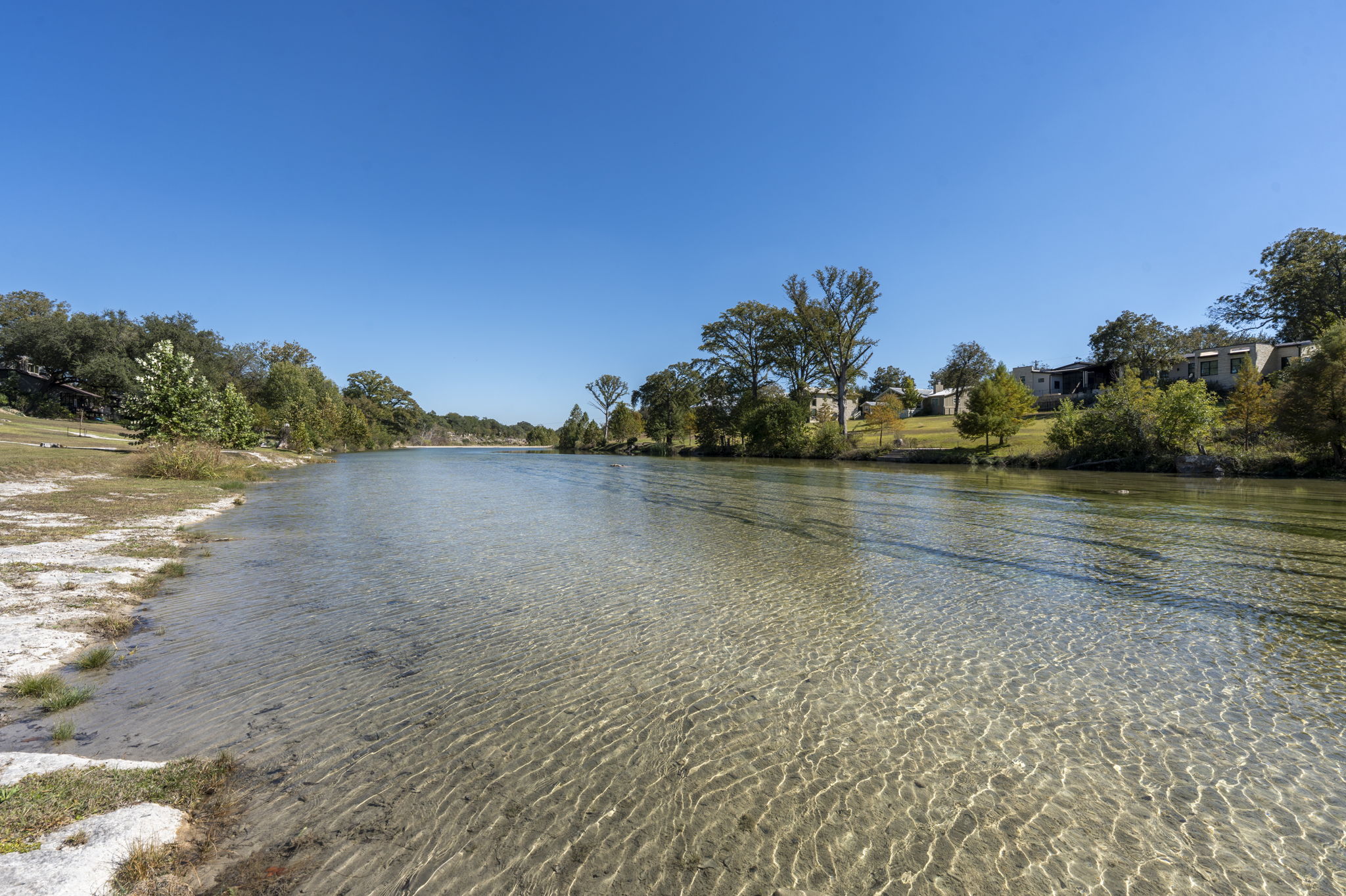 Easy access to the Blanco River