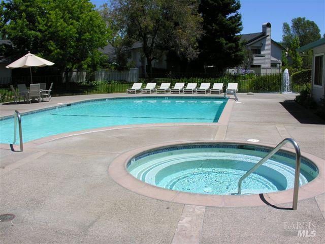 2802 Woodlake Drive Santa Rosa, CA 95405 - Photo 18 of 19 a view of outdoor space swimming pool and green space
