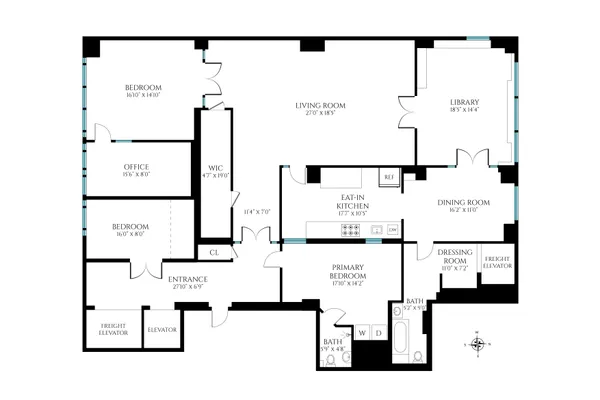 $2,200,000 | 335 West 38th Street, Unit 11 | Hudson Yards
