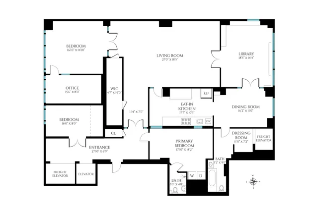 $2,500,000 | 335 West 38th Street, Unit 11 | Hudson Yards