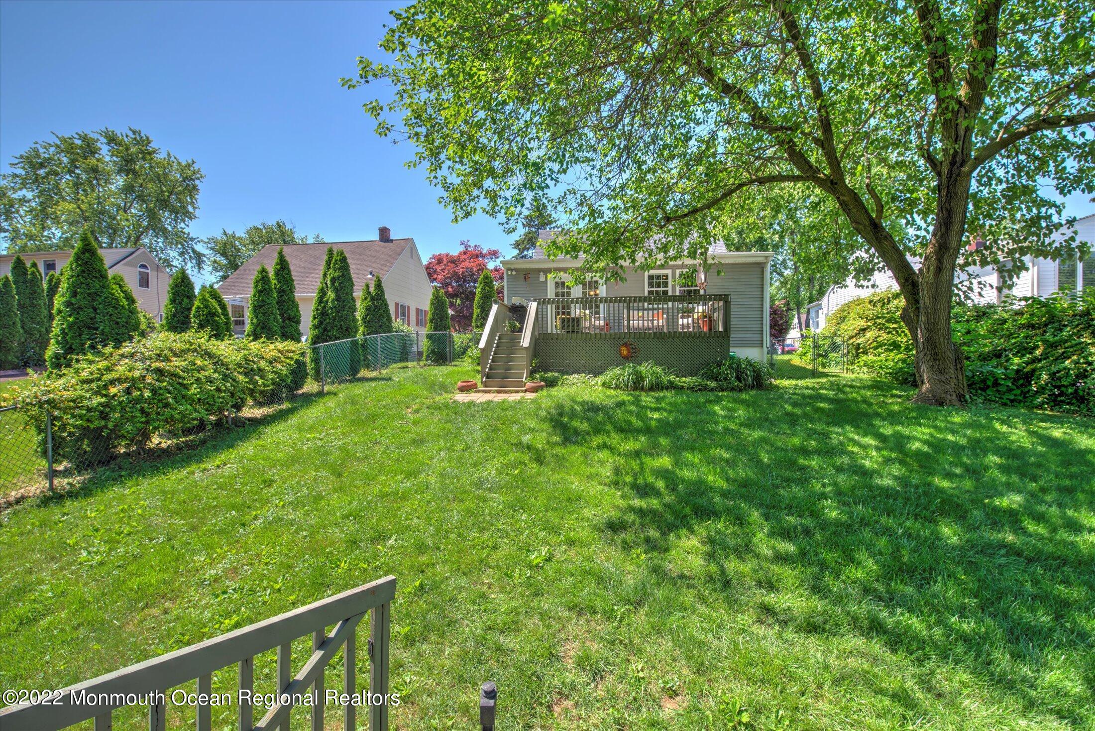 216 West Prospect Avenue Keyport, NJ 07735 - Photo 45 of 47 a view of a house with a backyard