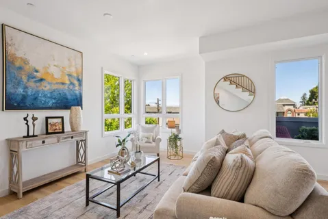 a view of a city from a window