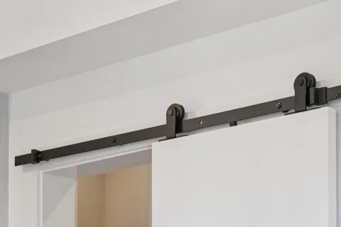 a terrace with a table and chairs