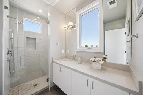 a view of balcony with furniture and stove