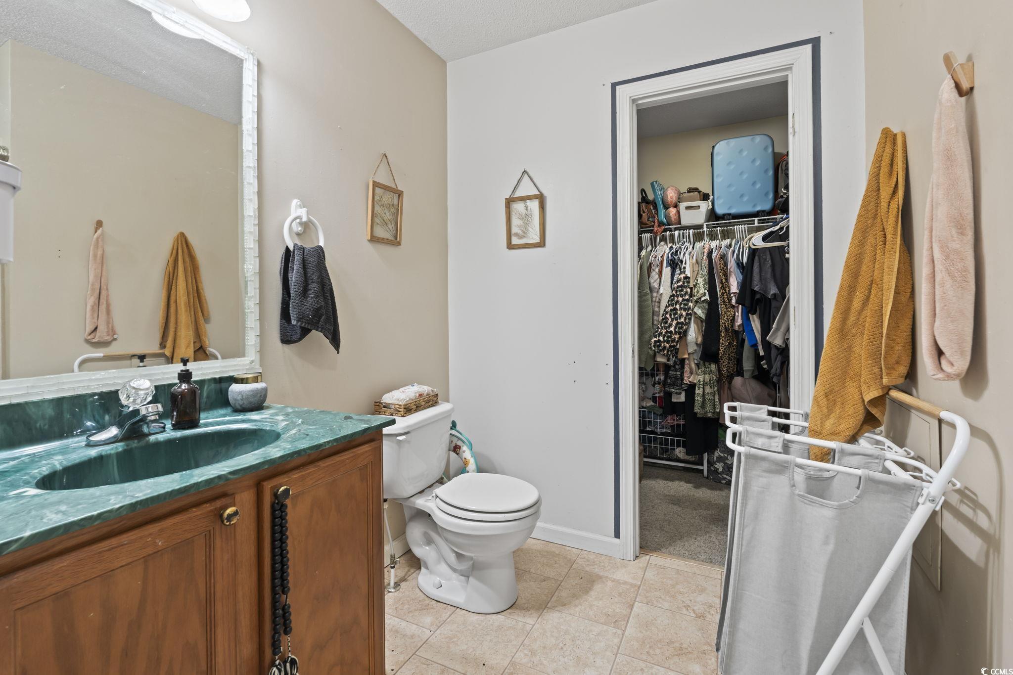 7530 Maple Swamp Road Gresham, SC 29546 - Photo 26 of 40 Bathroom featuring baseboards, a spacious closet,