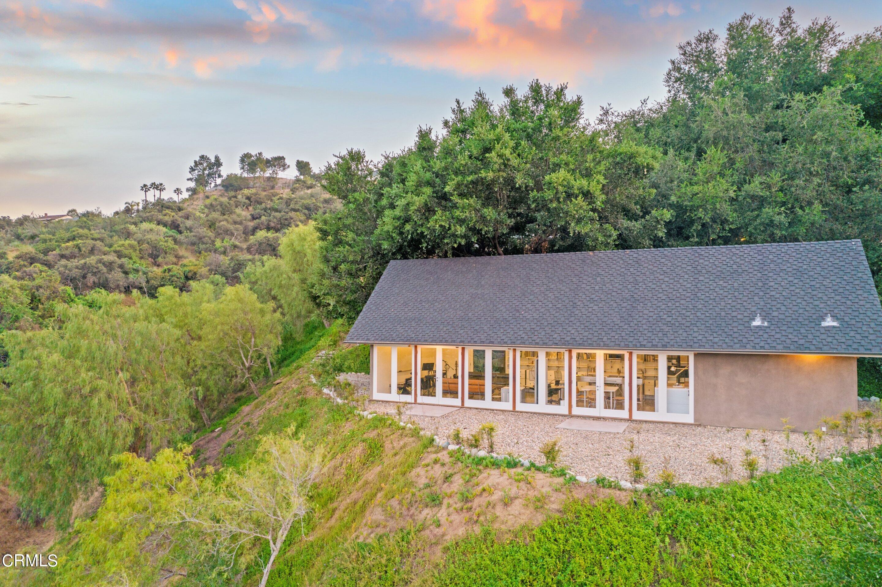 1460 Linda Ridge Road Pasadena, CA 91105 - Photo 5 of 63 a view of house with yard and trees in the background