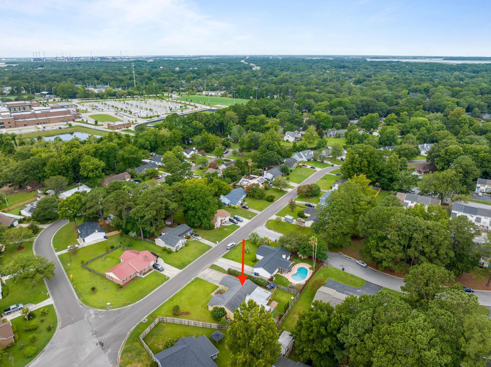 1614 Lauda Drive Mount Pleasant, SC 29464 - Photo 39 of 40 Aerial