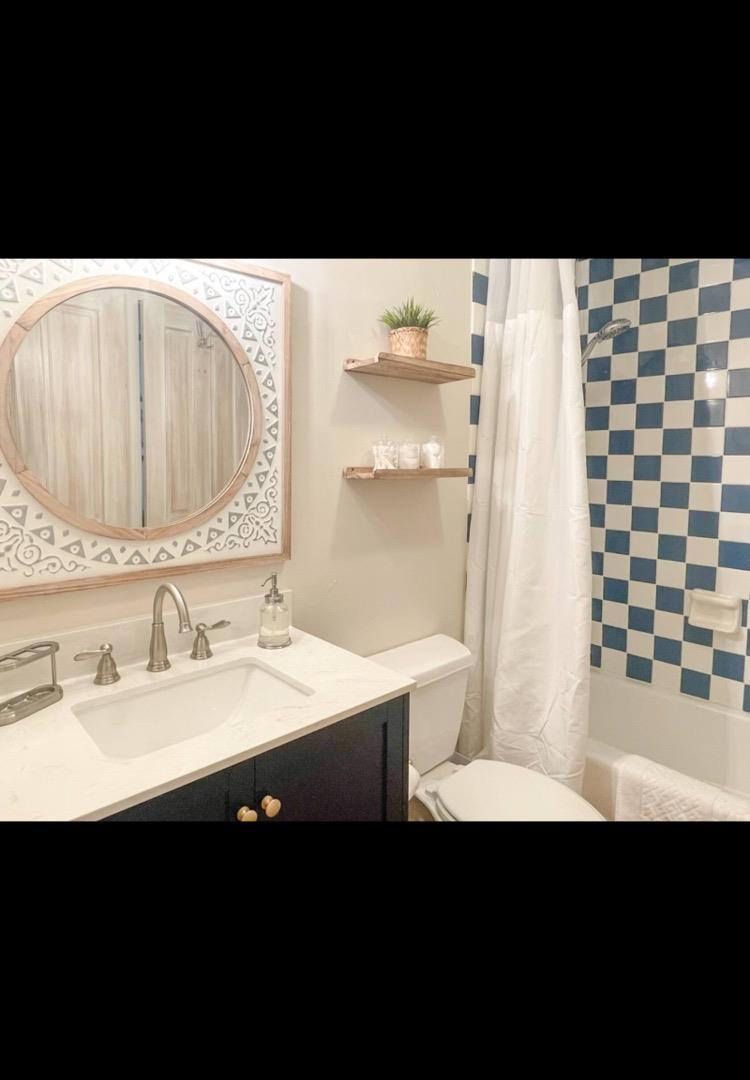 758 Rs County Road 1490 Point, TX 75472 - Photo 6 of 9 a bathroom with a sink and a mirror