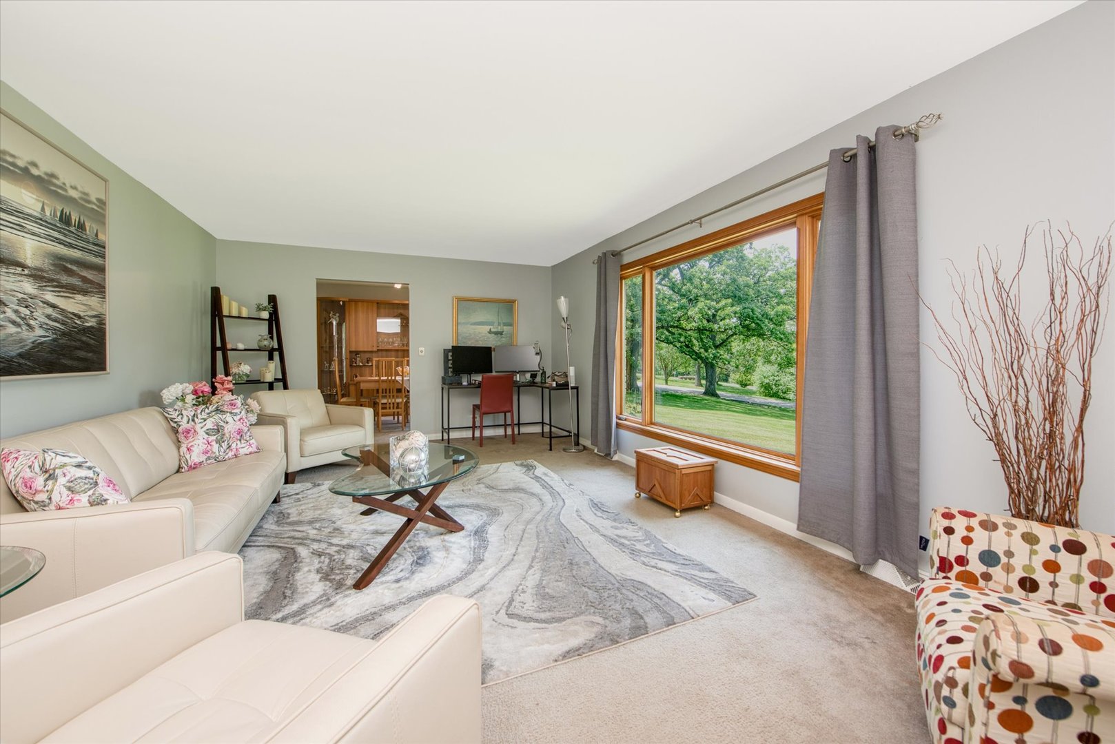 1196 Nottingham Lane Elgin, IL 60120 - Photo 10 of 45 a living room with furniture and a large window