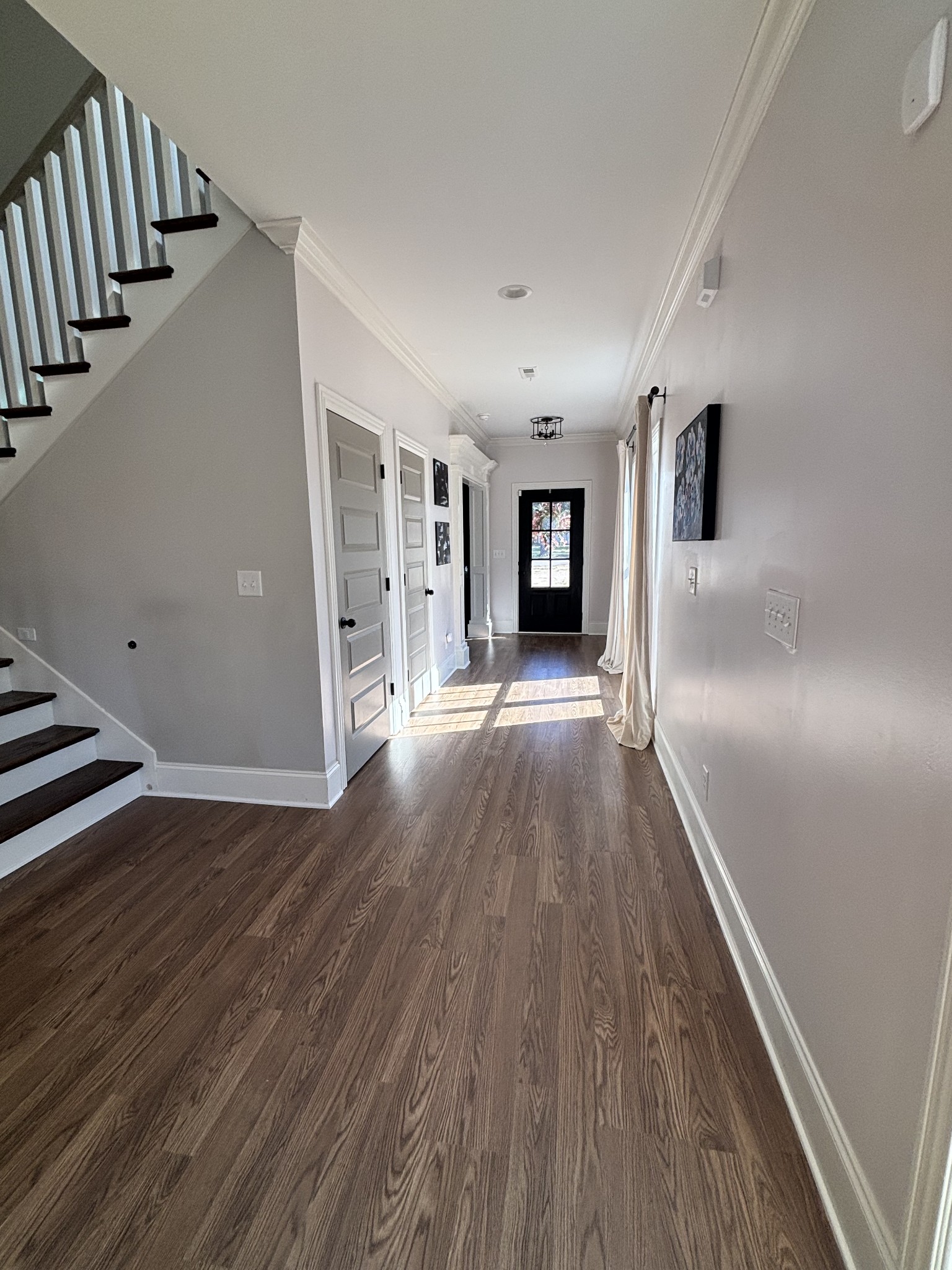 2963 Emery Road Murfreesboro, TN 37130 - Photo 18 of 23 a view of a hallway with wooden floor and staircase