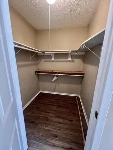 a view of walk in closet