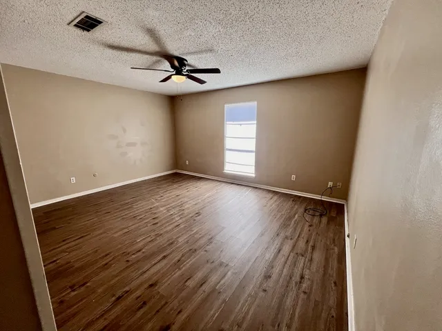 wooden floor in an empty room