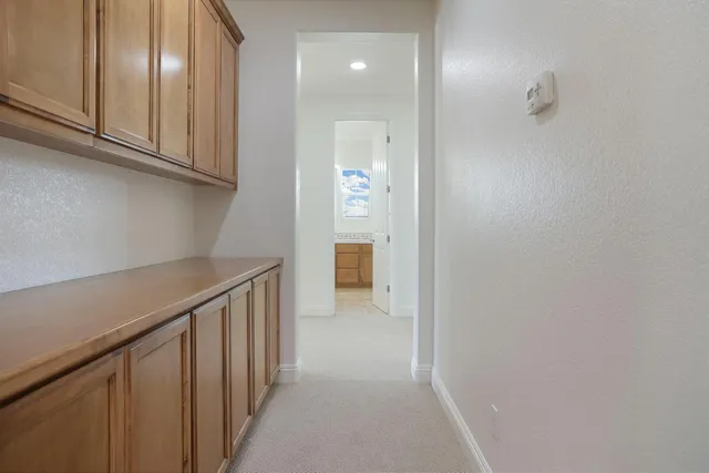 a bathroom with a shower and a toilet