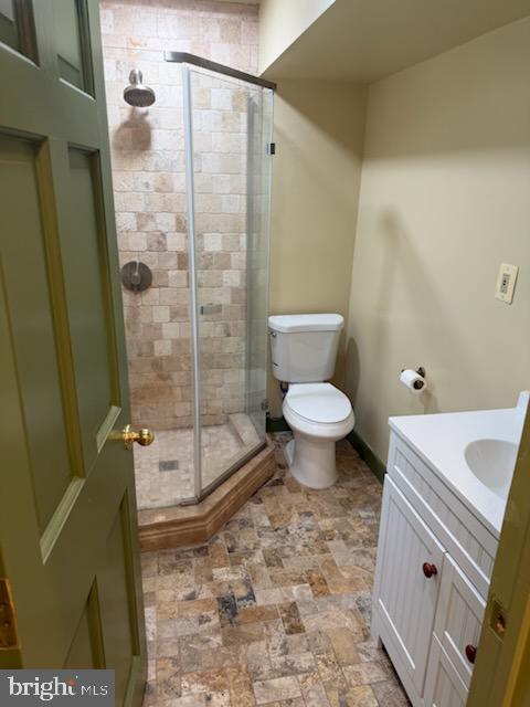 2212 Old Court Road, Unit 1 Pikesville, MD 21093 - Photo 7 of 8 Charming bathroom with modern touches.