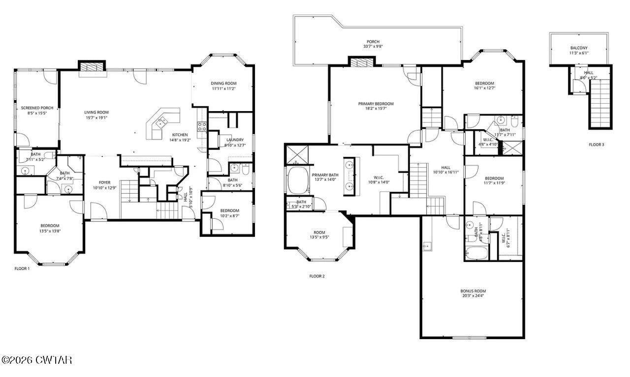 433 Sanders Bluff Road Three Way, TN 38343 - Photo 39 of 41 Floor Plan