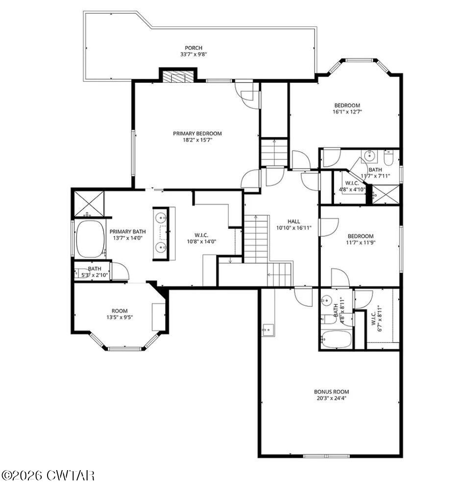 433 Sanders Bluff Road Three Way, TN 38343 - Photo 40 of 41 Floor Plan