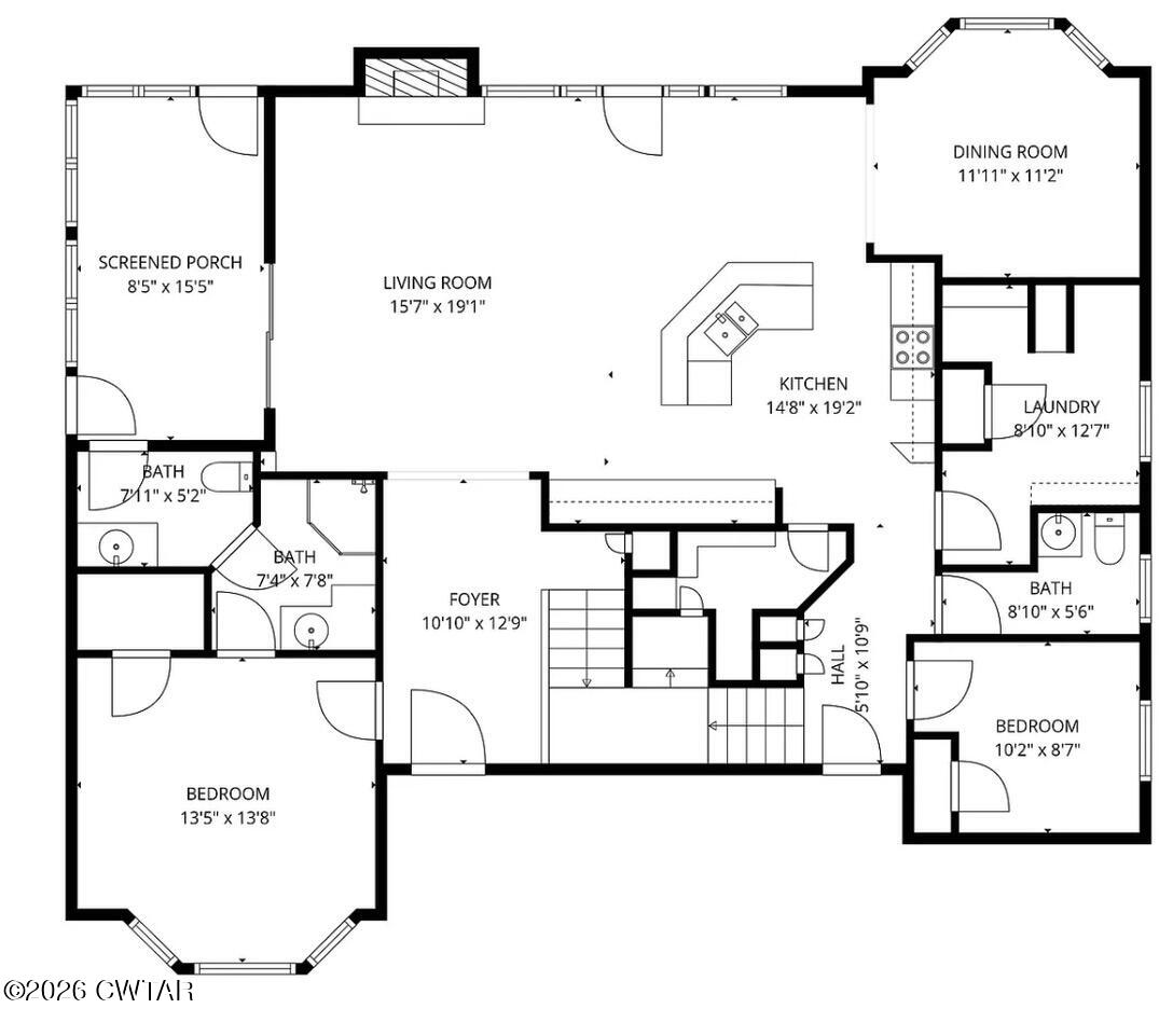 433 Sanders Bluff Road Three Way, TN 38343 - Photo 41 of 41 Floor Plan