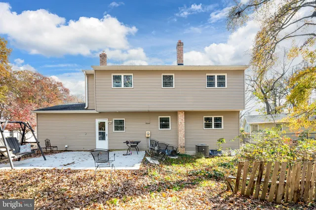 a view of a house with a patio