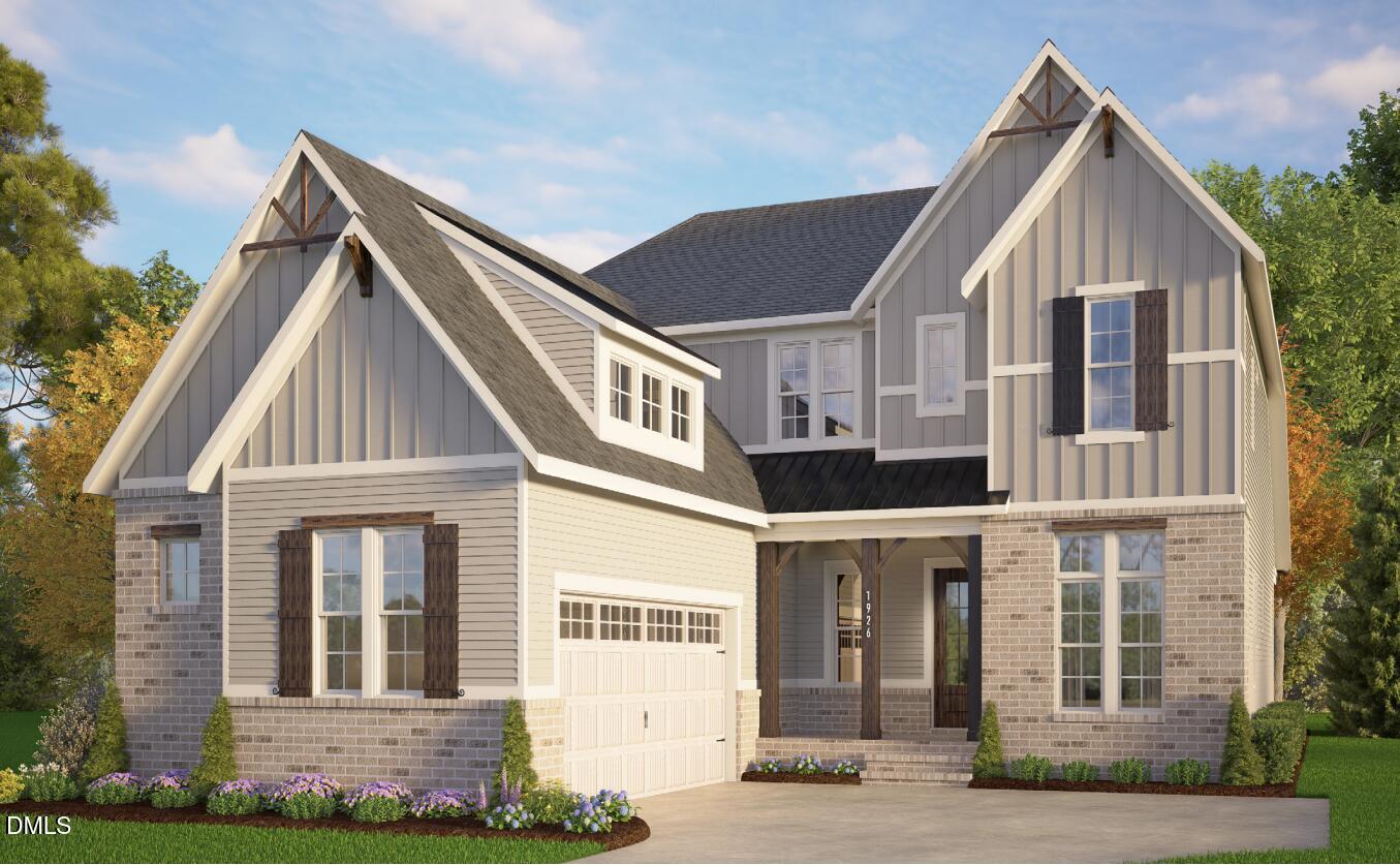 8116 Andrea Lane, Unit 101 Raleigh, NC 27613 - Photo 2 of 17 Intended Elevation Rendering