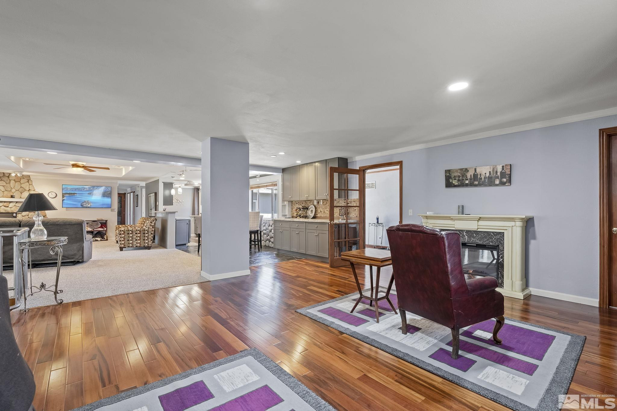2 Lida Circle Carson City, NV 89706 - Photo 16 of 40 a living room with furniture fireplace and rug