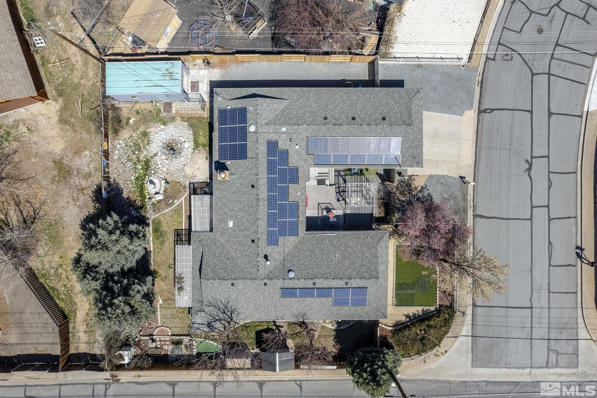 2 Lida Circle Carson City, NV 89706 - Photo 4 of 40 a aerial view of a brick building next to a road