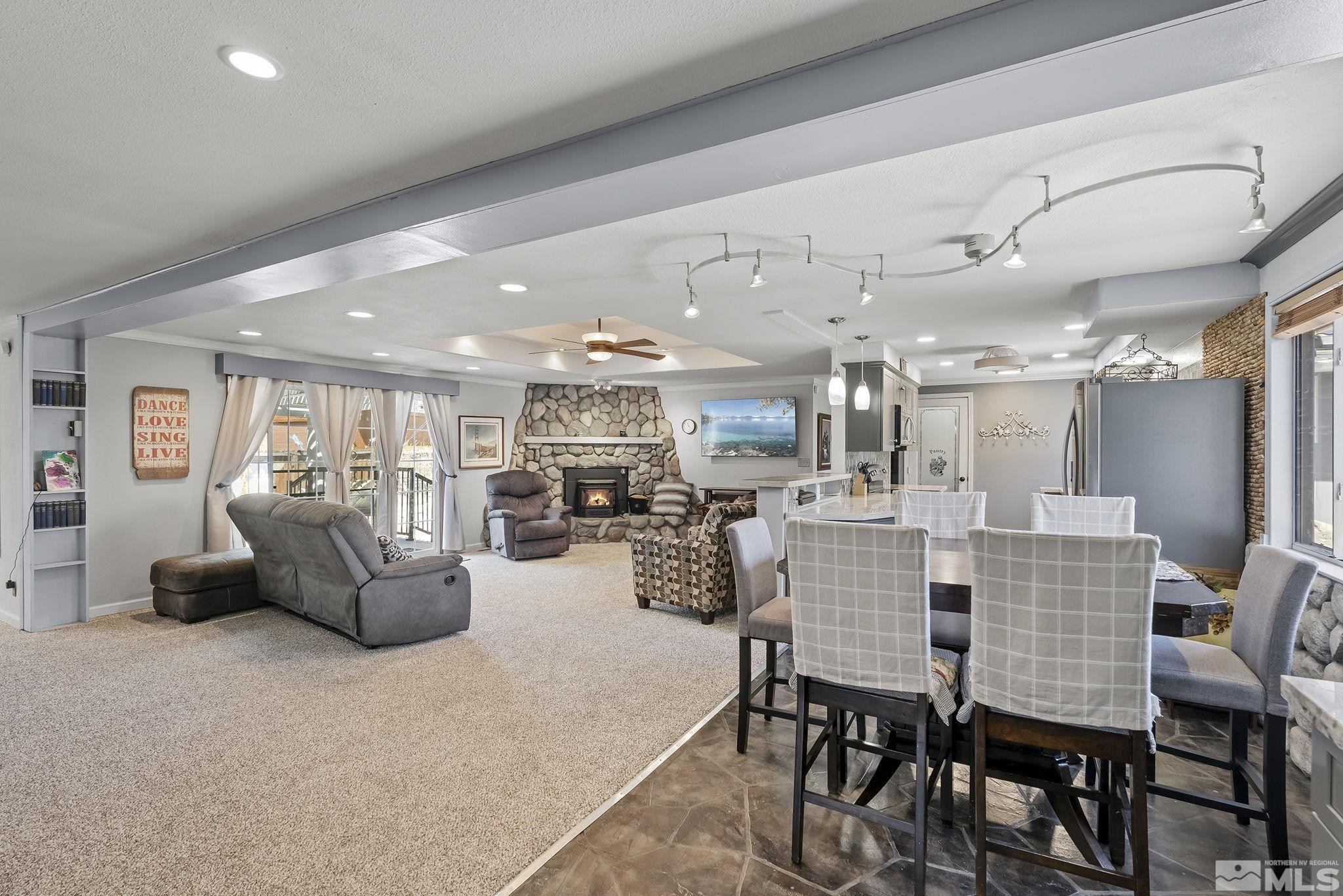 2 Lida Circle Carson City, NV 89706 - Photo 8 of 40 a dining room with furniture and view kitchen