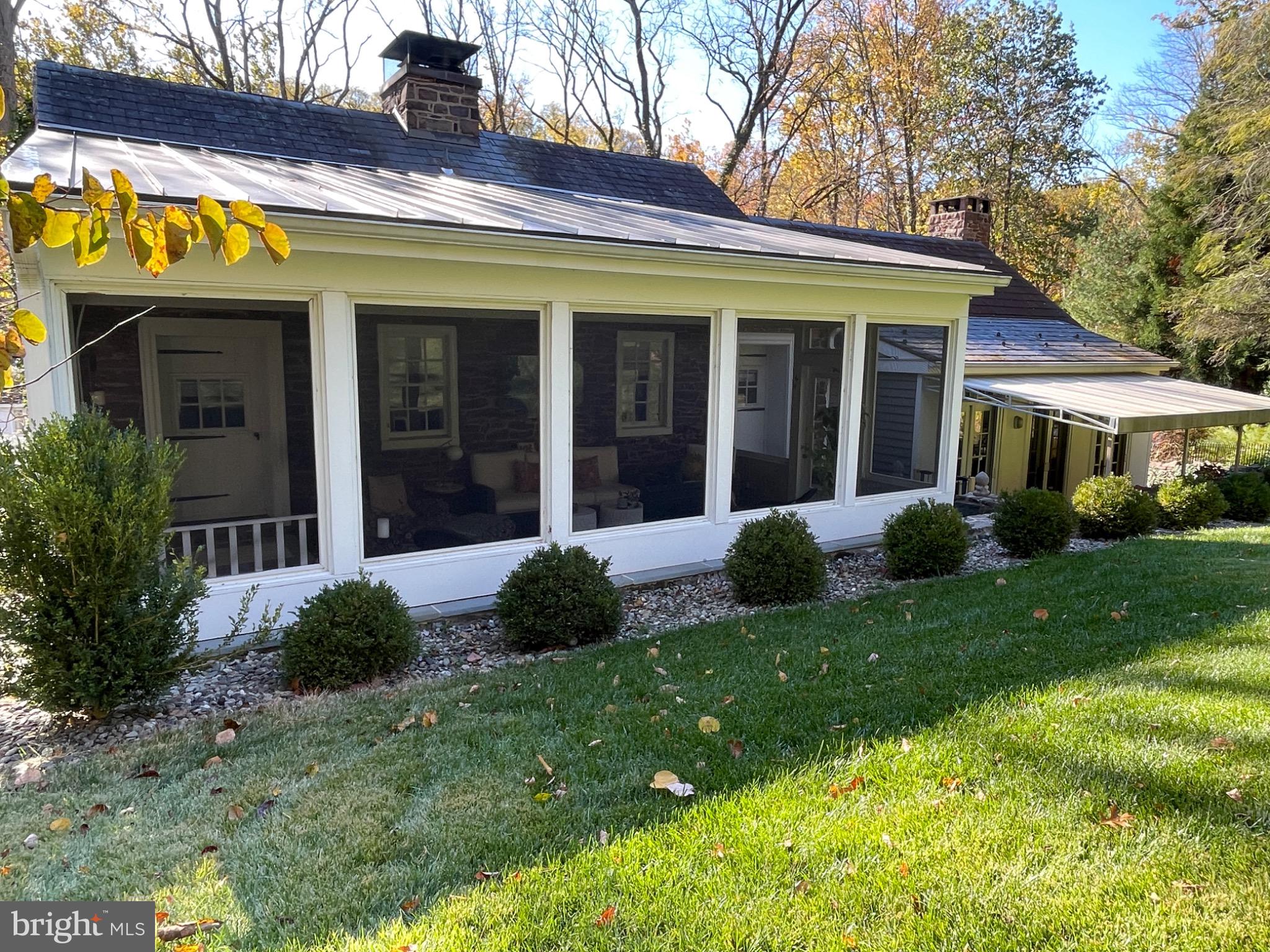 49 Old Mill Road New Hope, PA 18938 - Photo 47 of 50 Charming home with inviting screened porch.