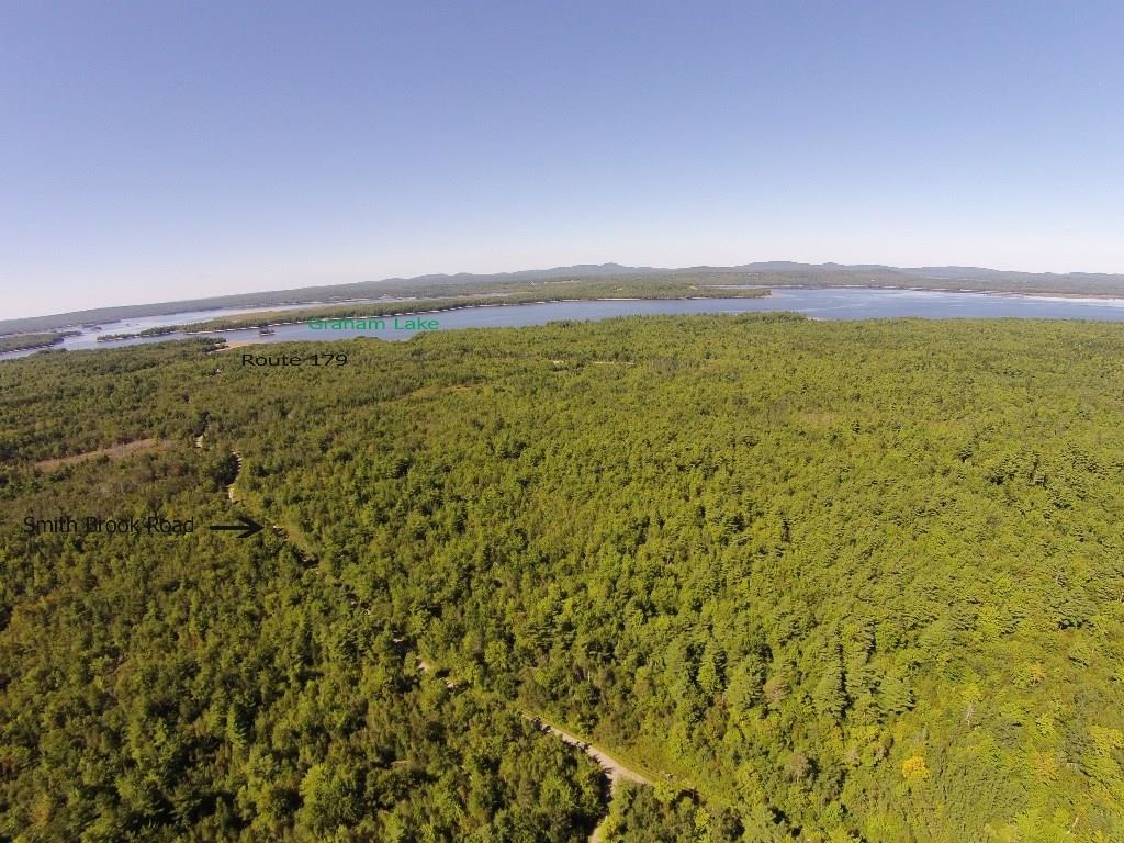 217 Smith Brook Road Ellsworth, ME 04605 - Photo 3 of 23 Aerial view of property looking...